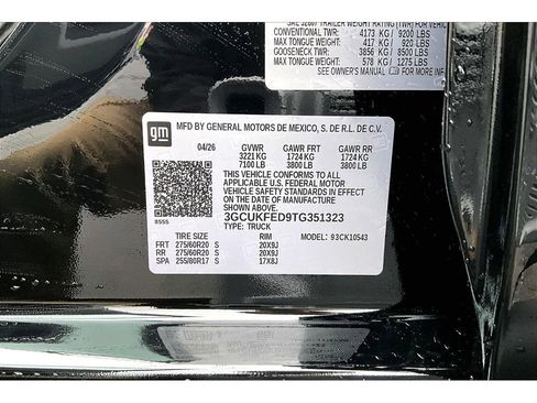 New 2026 Chevrolet Silverado 1500 LT Trail Boss AWD/4WD image 14