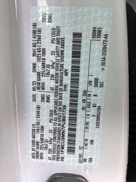 Used 2023 Ford Escape ST-Line w/ Tech Pack #1 AWD/4WD image 38