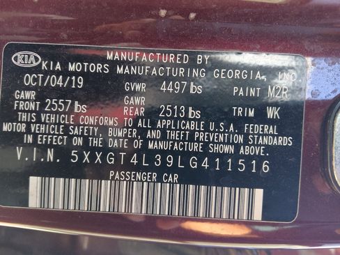 Used 2020 Kia Optima LX FWD image 33