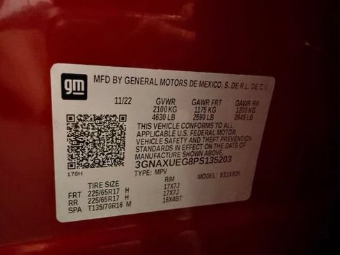 Used 2023 Chevrolet Equinox LT AWD/4WD image 11