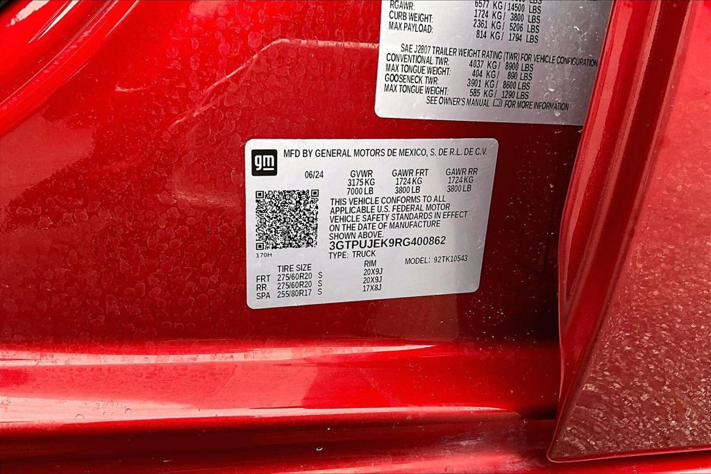 Used 2024 GMC Sierra 1500 Elevation AWD/4WD image 20