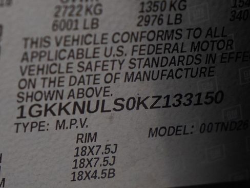 Used 2019 GMC Acadia SLT w/ LPO, Floor Liner Package image 33