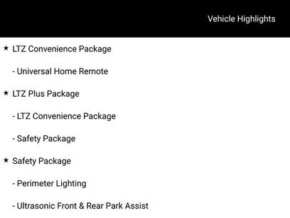 Used 2022 Chevrolet Silverado 1500 LTZ w/ Safety Package II