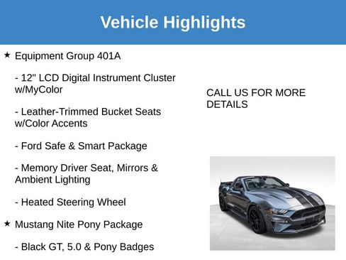 Used 2023 Ford Mustang GT Premium w/ Equipment Group 401A RWD image 15