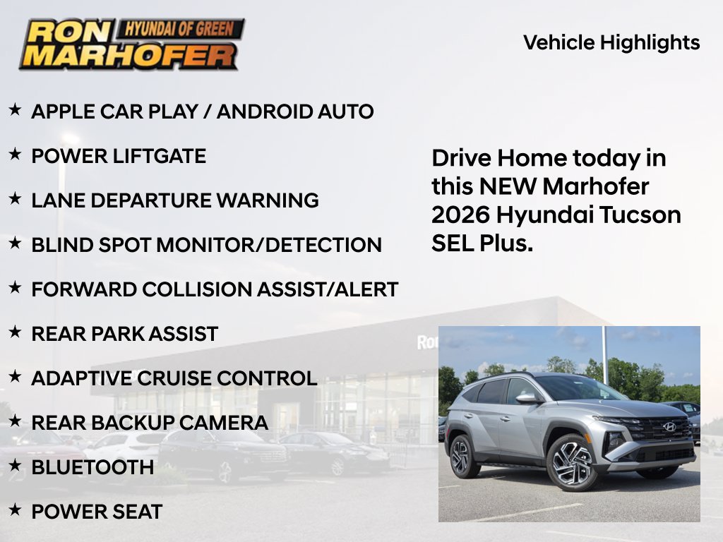 New 2026 Hyundai Tucson SEL Plus AWD/4WD image 15