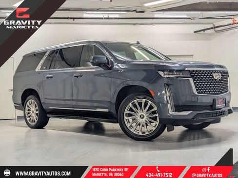 Used 2021 Cadillac Escalade ESV Premium Luxury AWD/4WD image 1