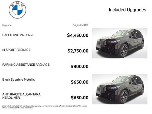 Certified 2024 BMW X5 xDrive40i w/ Executive Package AWD/4WD image 3