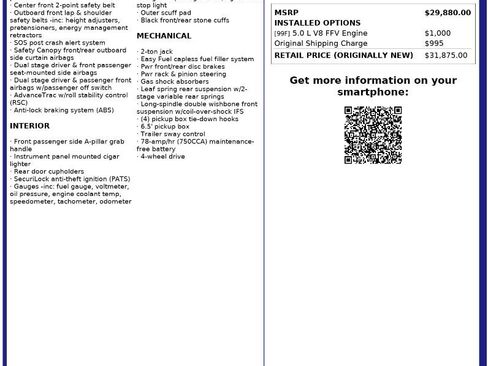 Used 2011 Ford F150 FX4 w/ FX Plus Pkg image 2