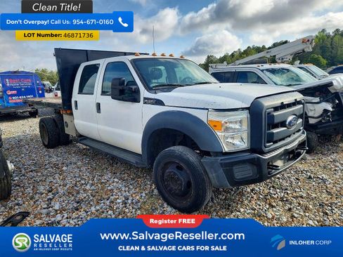Used 2016 Ford F450 XL w/ Snow Plow Prep Package RWD image 1