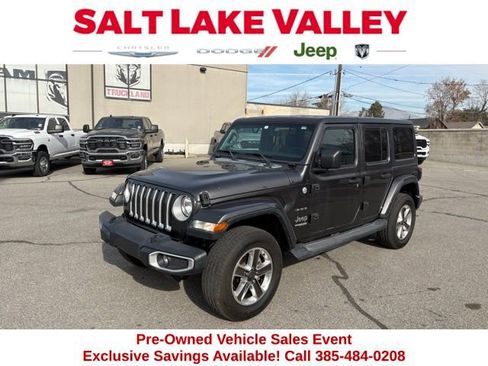 Used 2019 Jeep Wrangler Unlimited Sahara image 1
