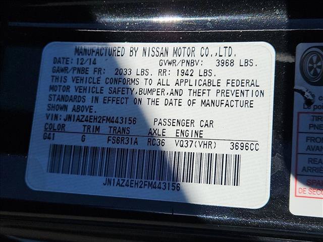 Used 2015 Nissan 370Z Coupe RWD image 15