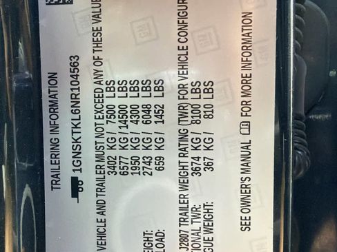 Used 2022 Chevrolet Tahoe High Country image 47