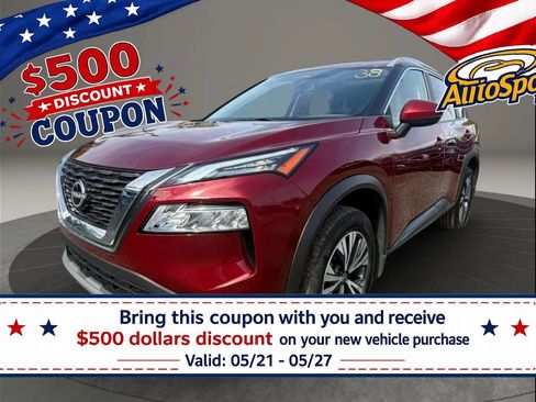 Used 2022 Nissan Rogue SV w/ SV Premium Package AWD/4WD image 1