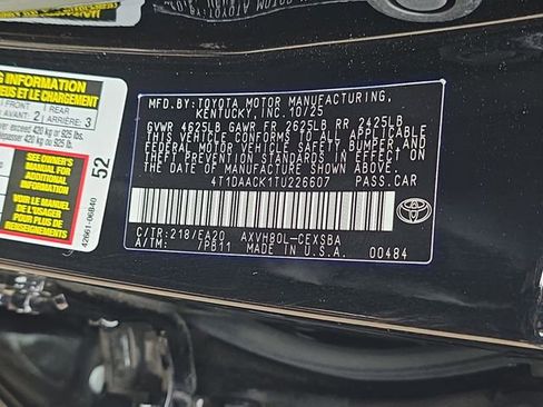 Used 2026 Toyota Camry SE w/ Convenience Package FWD image 36