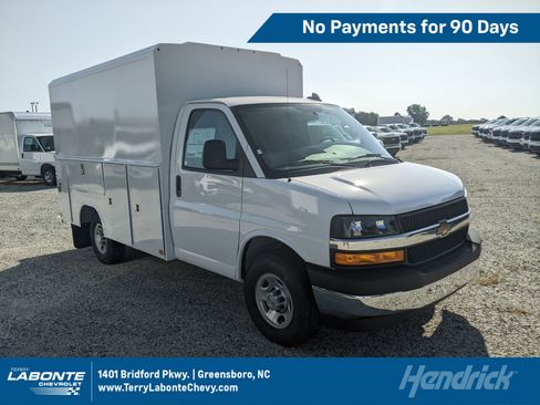 New 2025 Chevrolet Express 3500 w/ Power Convenience Package RWD image 1