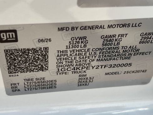 New 2026 Chevrolet Silverado 2500 LTZ w/ LTZ Premium Package AWD/4WD image 22