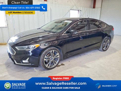 Used 2019 Ford Fusion Titanium AWD/4WD image 1