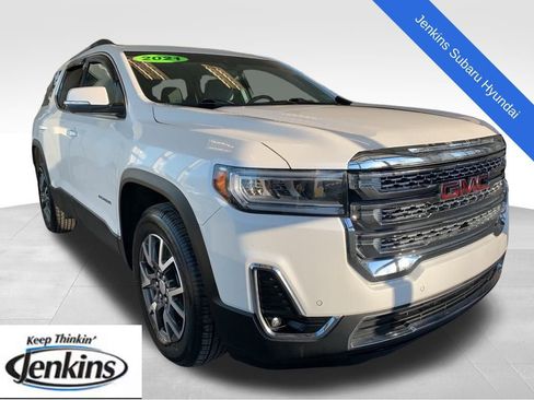 Used 2021 GMC Acadia SLT w/ Technology Package image 1