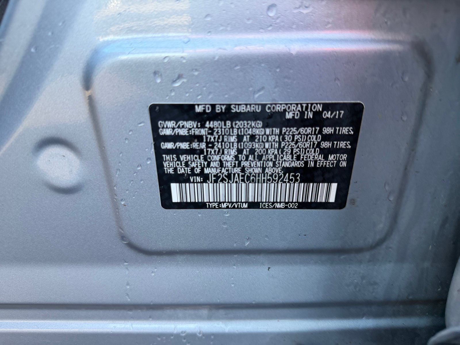 Used 2017 Subaru Forester 2.5i Premium w/ Protection Package #1 AWD/4WD image 40