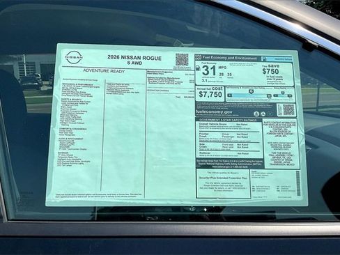 New 2026 Nissan Rogue S image 13