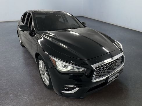 Used 2021 INFINITI Q50 Luxe w/ Cargo Package image 1