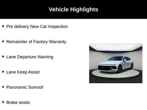 New 2024 Hyundai Sonata SEL w/ Convenience Package image 2