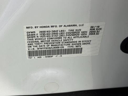 Used 2020 Honda Pilot Touring image 45