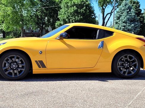 Used 2018 Nissan 370Z Coupe w/ Z34 Heritage Edition - Yellow image 3
