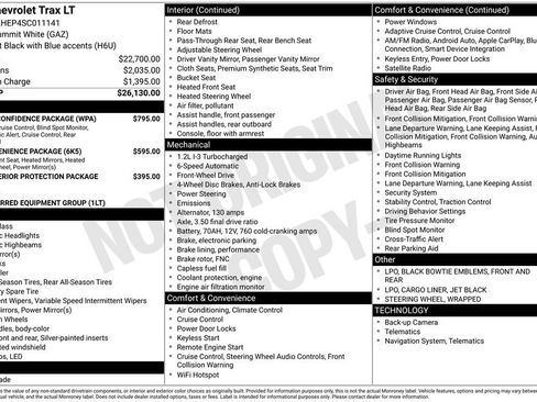 Used 2025 Chevrolet Trax LT w/ Driver Confidence Package image 2