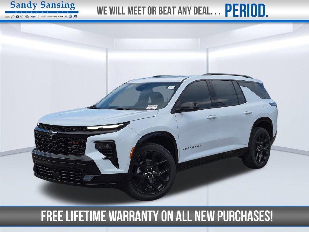 New 2026 Chevrolet Traverse RS w/ LPO, Floor Liner Package FWD image 1