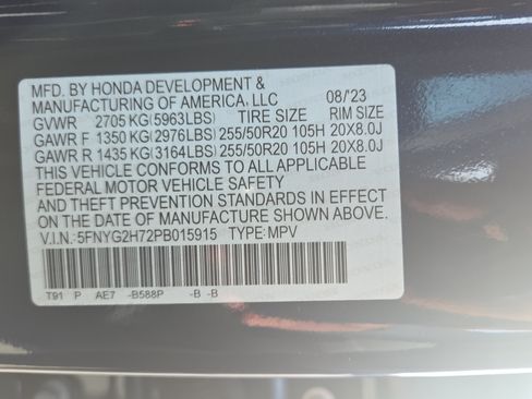 Used 2023 Honda Pilot Touring image 25