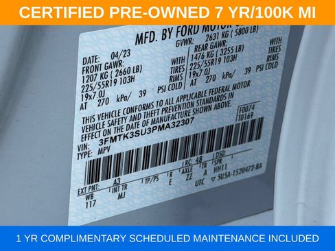 Certified 2023 Ford Mustang Mach-E Premium w/ Mustang Nite Pony Package AWD/4WD image 36