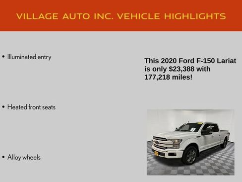 Used 2020 Ford F150 Lariat w/ Equipment Group 502A Luxury image 35
