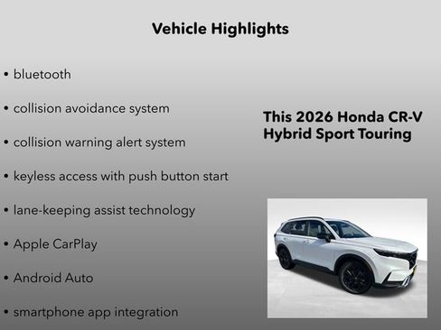New 2026 Honda CR-V Sport Touring image 10
