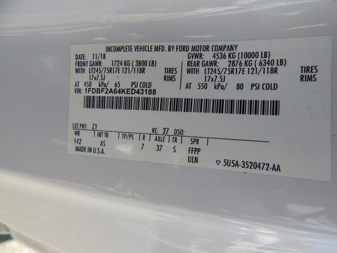 Used 2019 Ford F250 XL RWD image 28