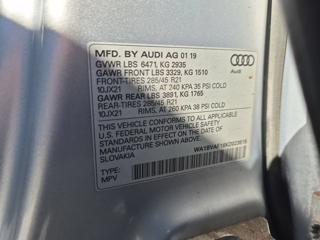 Used 2019 Audi Q8 Premium Plus AWD/4WD image 25