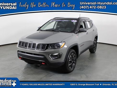 Used 2020 Jeep Compass Trailhawk w/ Leather Interior Group AWD/4WD image 1