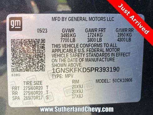 Used 2023 Chevrolet Suburban Premier AWD/4WD image 56