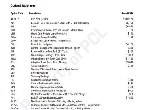 Certified 2023 Porsche 911 GT3 RWD image 6