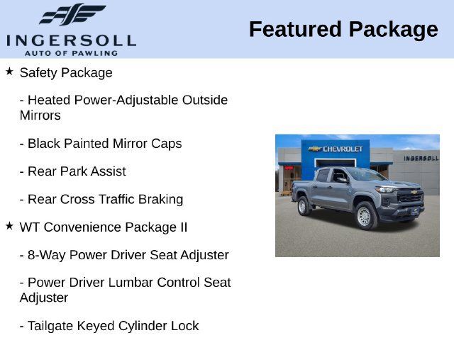 Used 2024 Chevrolet Colorado W/T w/ WT Convenience Package II AWD/4WD image 15