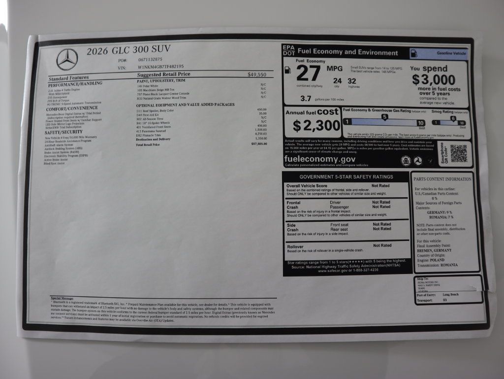 Certified 2026 Mercedes-Benz GLC 300 image 9
