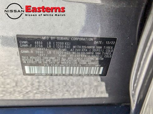 Used 2023 Subaru Outback Limited image 53