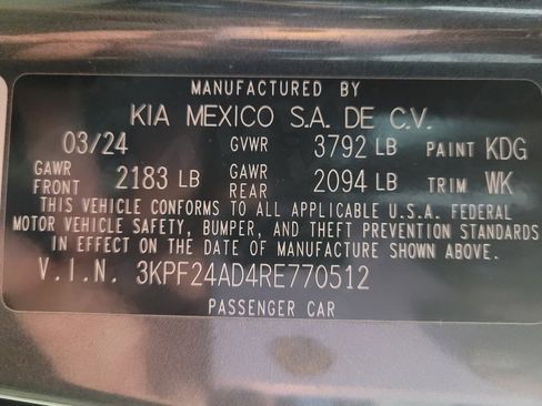 Used 2024 Kia Forte LXS FWD image 33