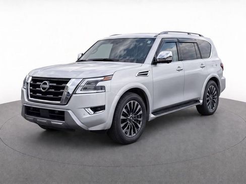 Certified 2023 Nissan Armada Platinum w/ Captain's Chairs Package AWD/4WD image 3