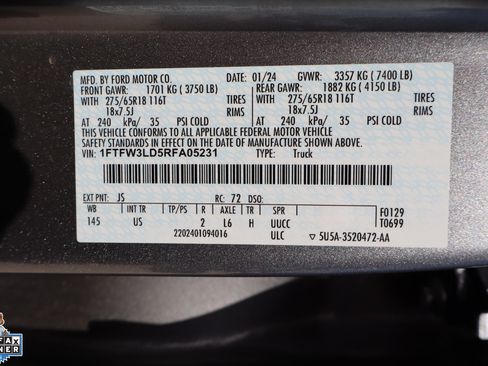 Used 2024 Ford F150 XLT w/ Mobile Office Package AWD/4WD image 30