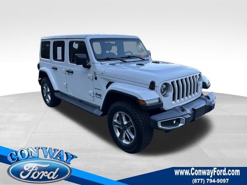 Used 2020 Jeep Wrangler Unlimited Sahara image 1