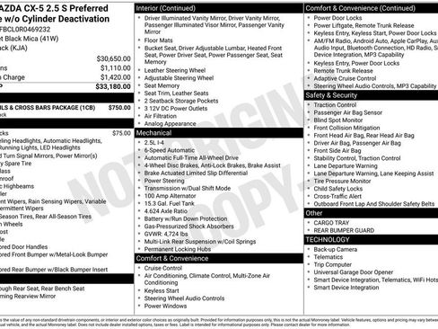 Certified 2024 MAZDA CX-5 AWD 2.5 S image 36