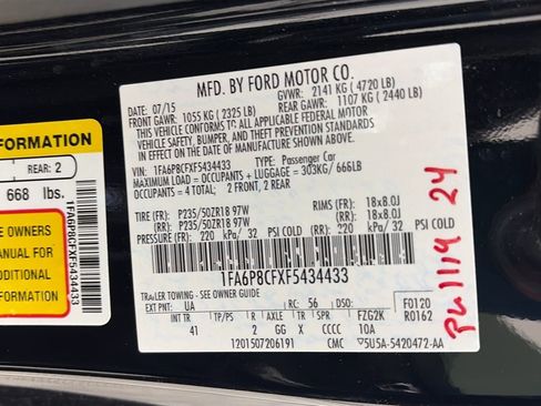 Used 2015 Ford Mustang GT Premium image 9