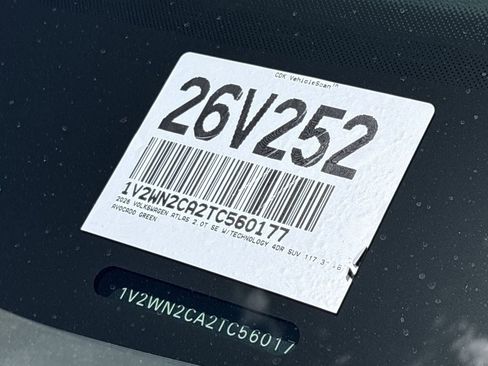 New 2026 Volkswagen Atlas SE FWD image 29