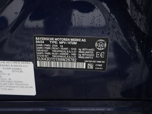 Used 2024 BMW X4 M40i w/ Premium Enhanced Package image 55